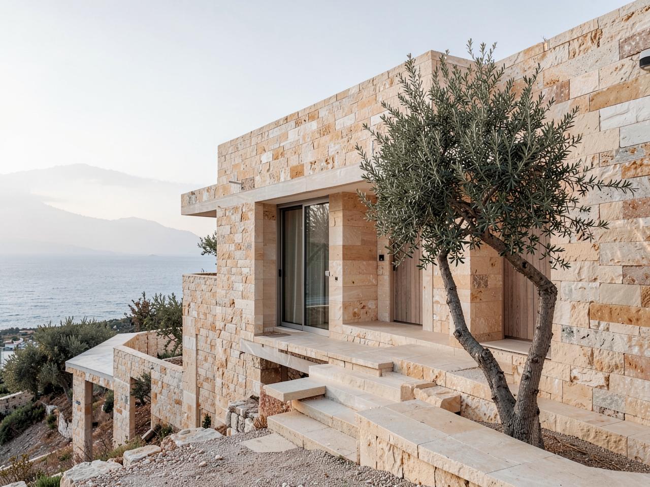 Seafront Estate in Mani, Greece