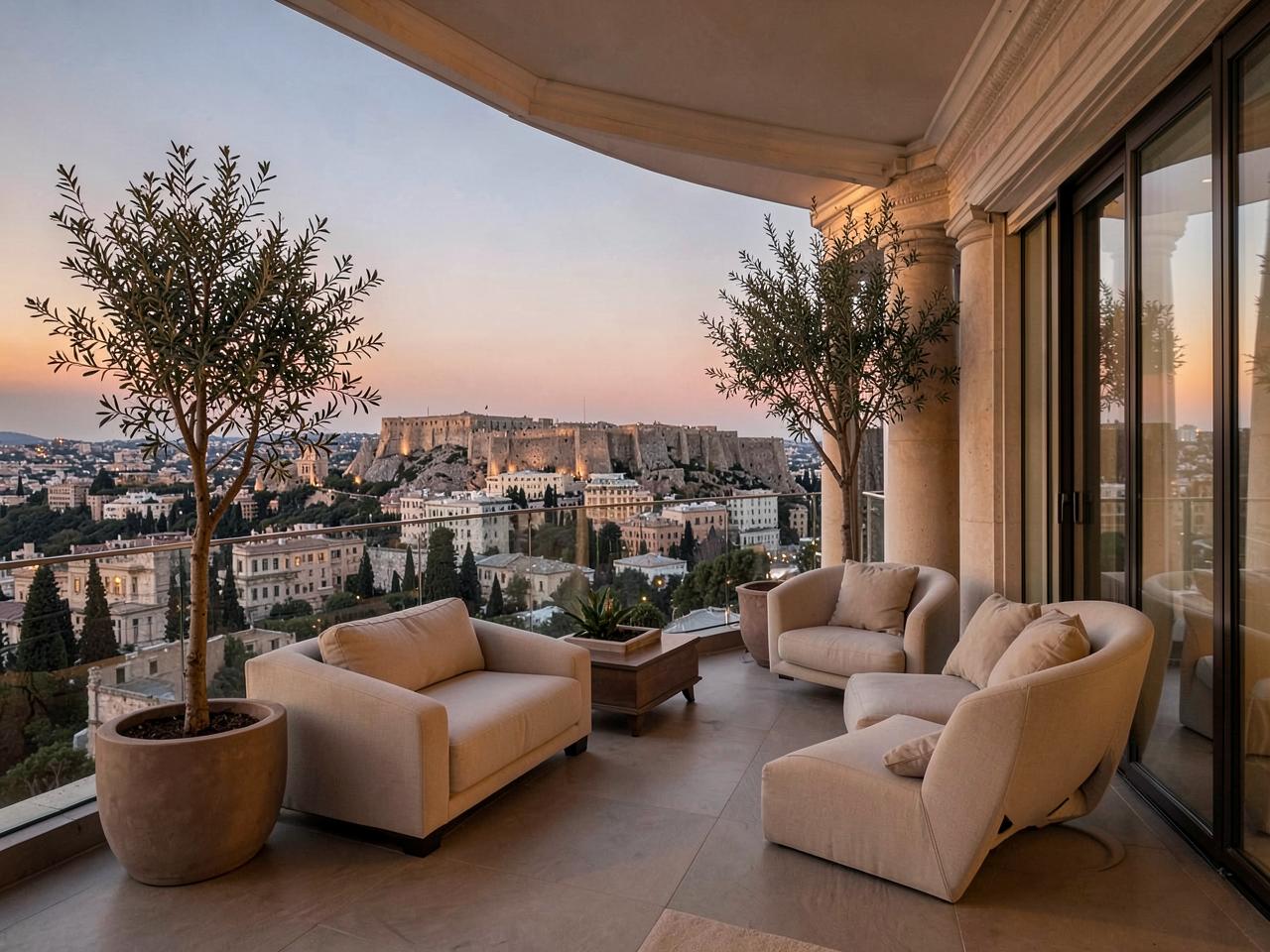 Acropolis Penthouse in Athens, Greece